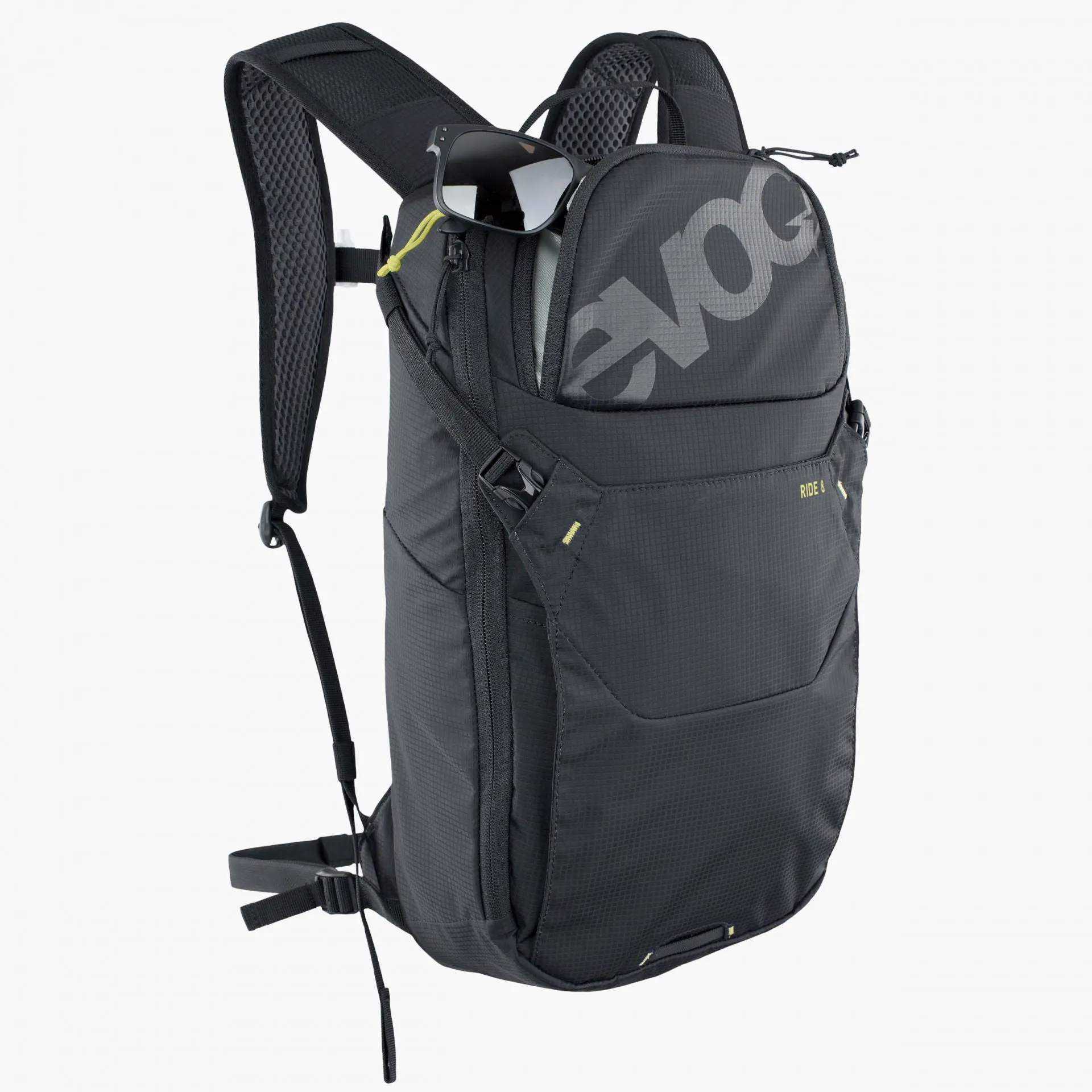 EVOC Ride 8L Backpack with 2L Bladder - Black