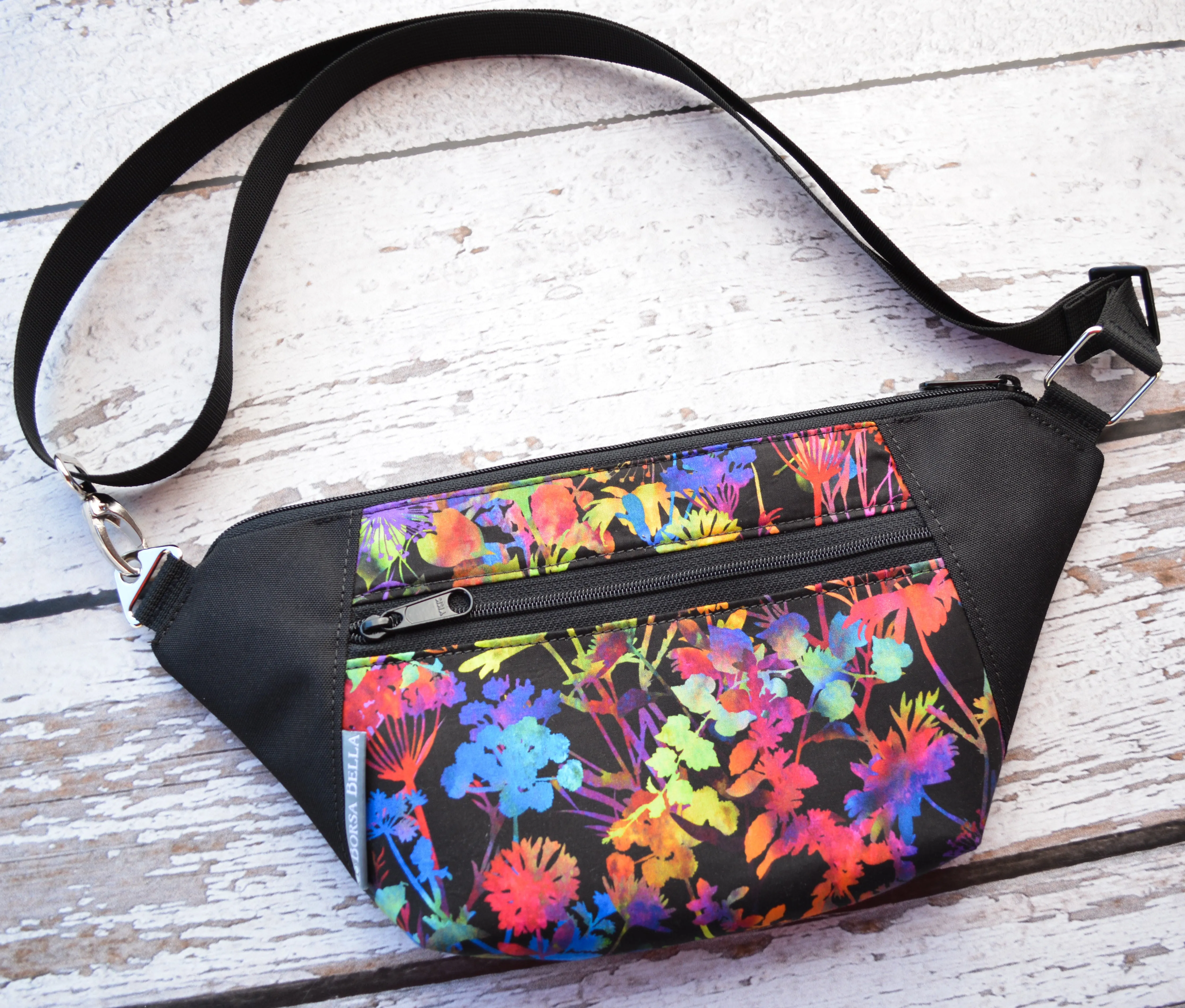 Fanny Pack or Crossbody Bag - Urban Jungle Fabric