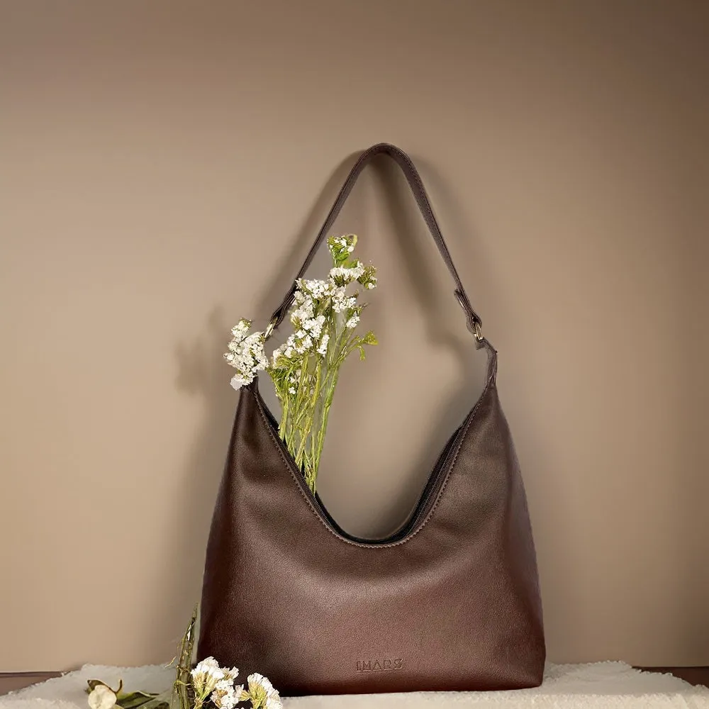 Fashionable Brown Shoulder Bag Perfect For Women & Girls