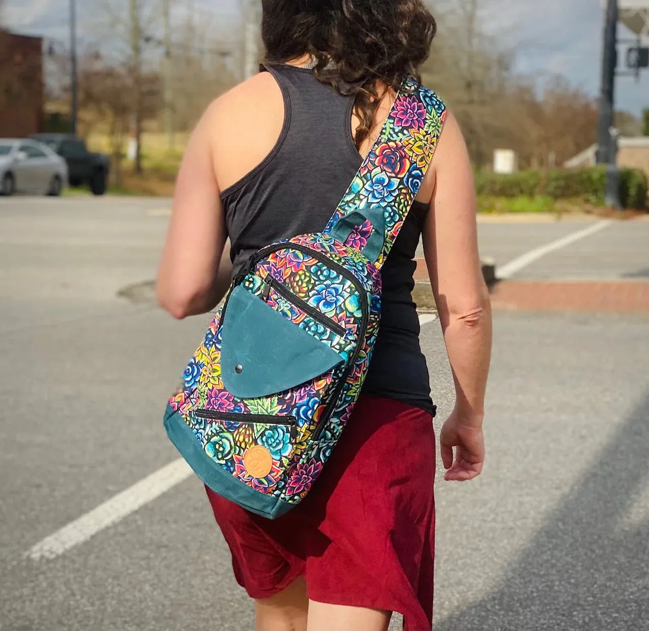 Finding Your Feet Sling Backpack