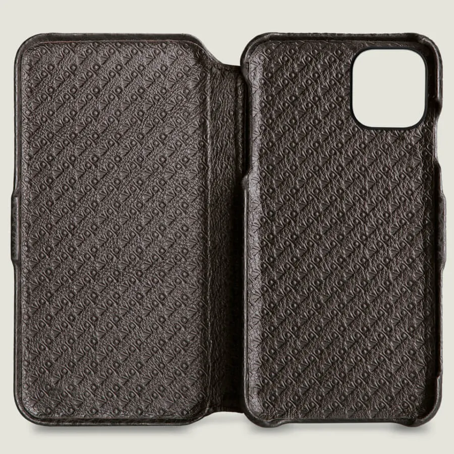 Folio Stand iPhone 11 Pro Max wallet leather case