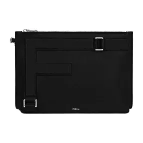 Furla Febo Large Clutch - Nero