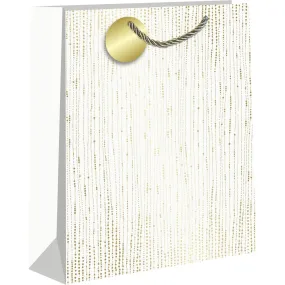 Gold Dots Medium Gift Bag