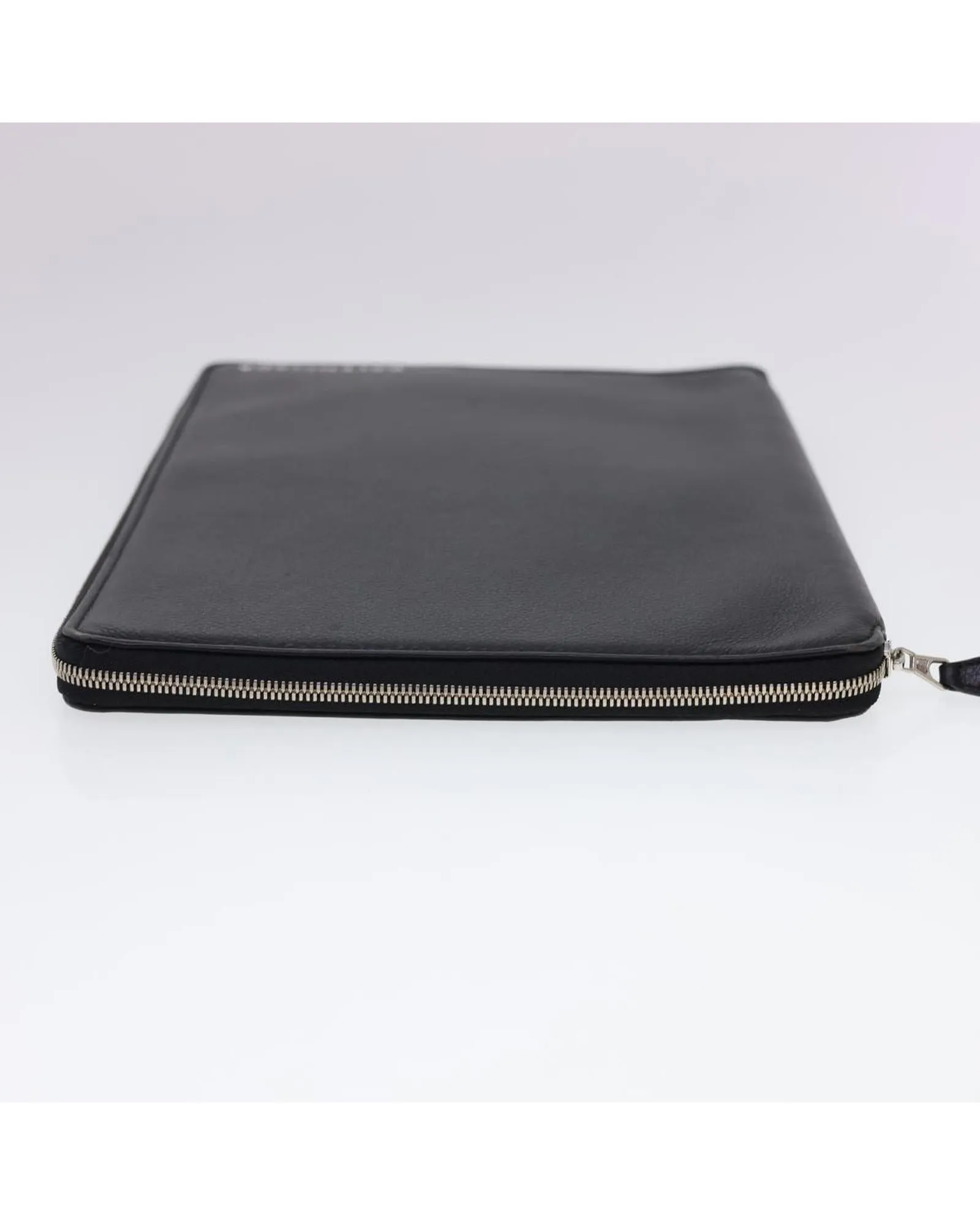 Gucci Leather Clutch Bag iPad Case - Black