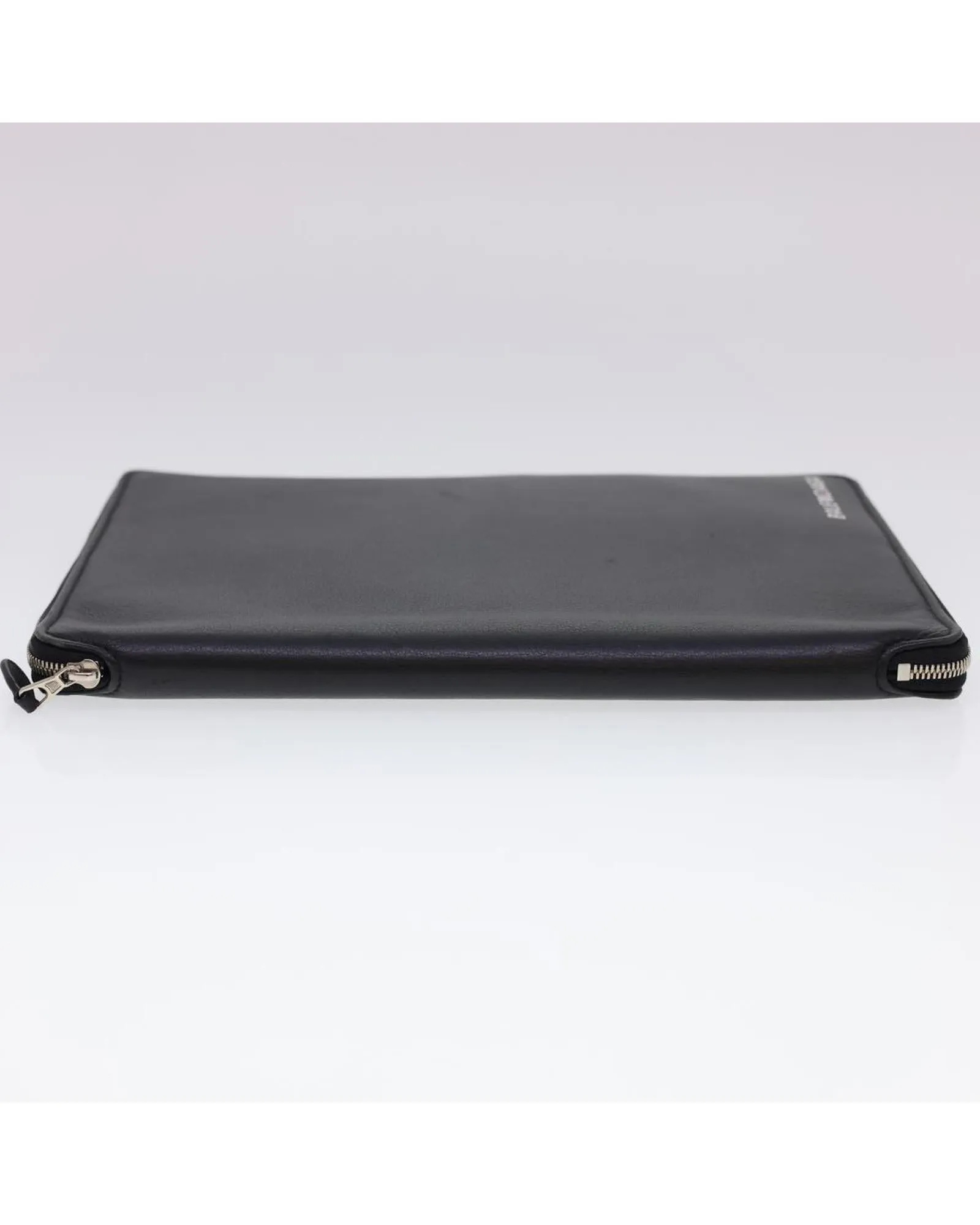 Gucci Leather Clutch Bag iPad Case - Black