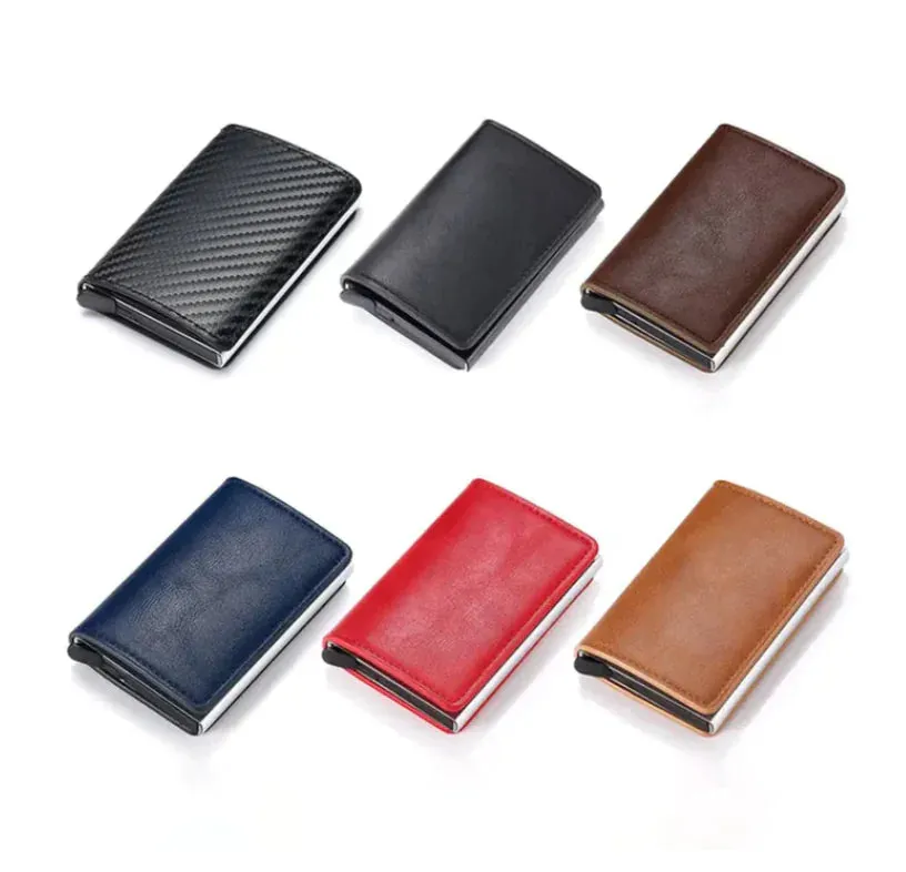 Hold - Anti-Theft Leather Wallet with RFID/NFC Protection - Vegan leather - Imported