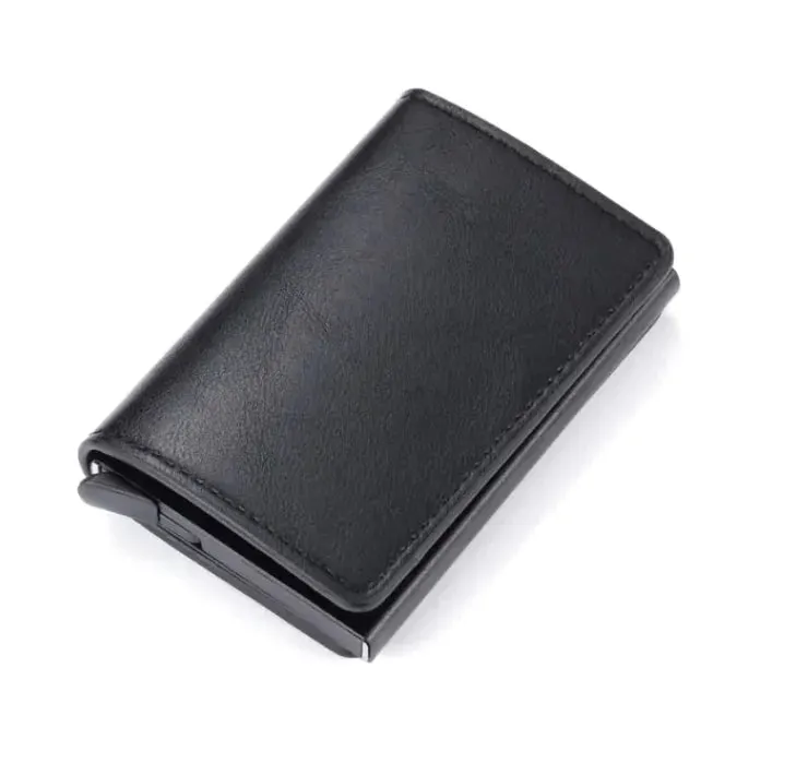 Hold - Anti-Theft Leather Wallet with RFID/NFC Protection - Vegan leather - Imported