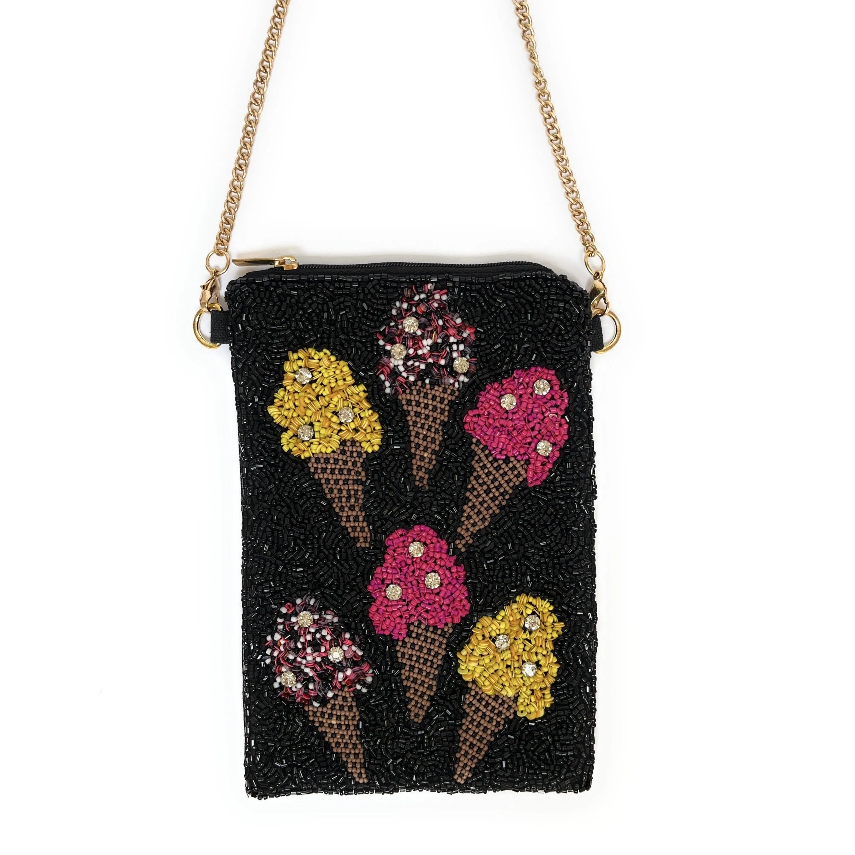 Ice Cream Beaded Purse