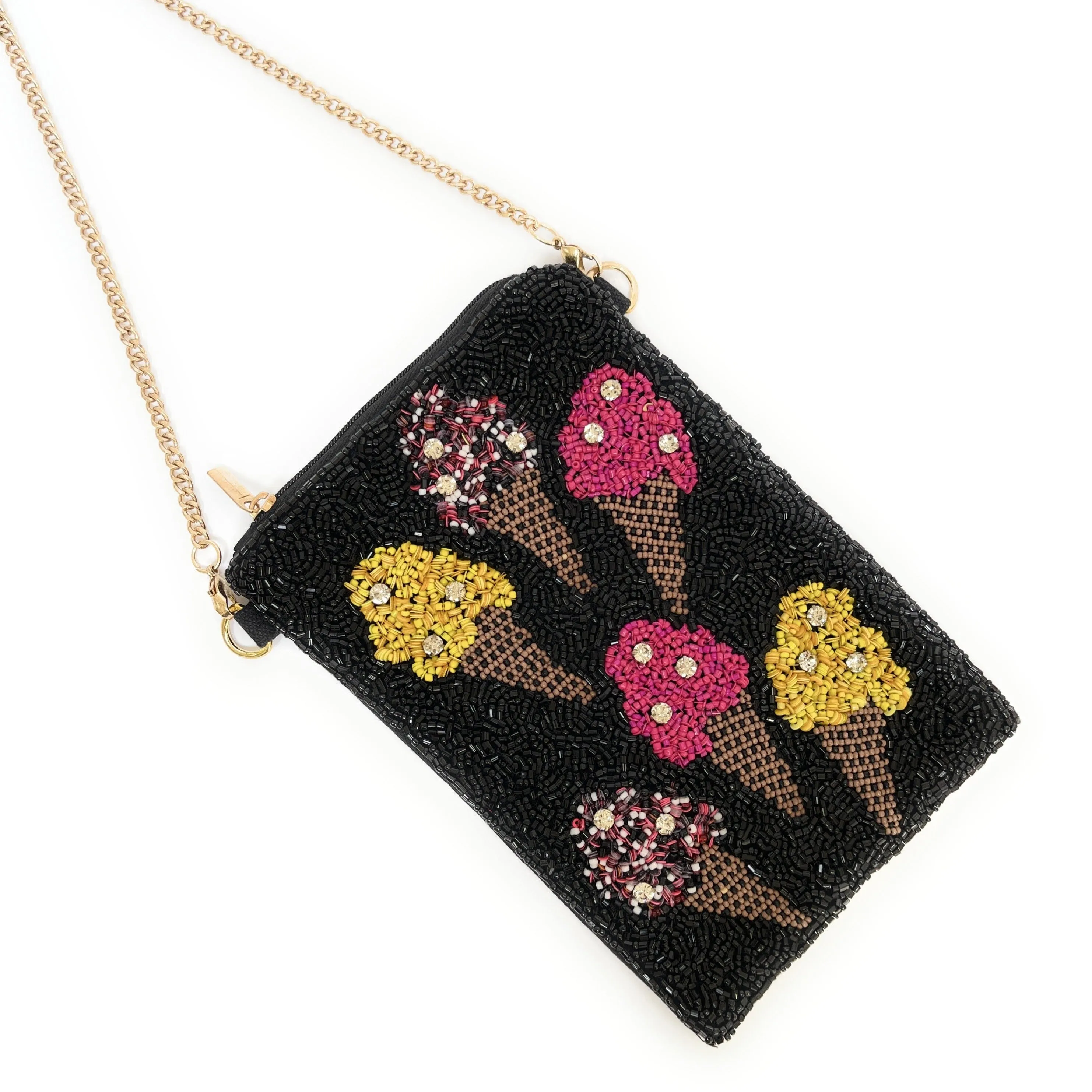 Ice Cream Beaded Purse