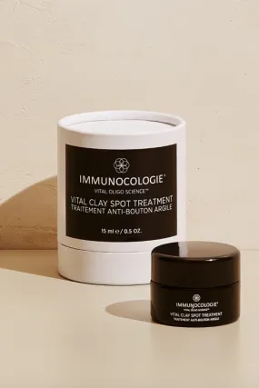 Immunocologie Vital Clay Spot Treatment   GIFT: Day Protection Sample