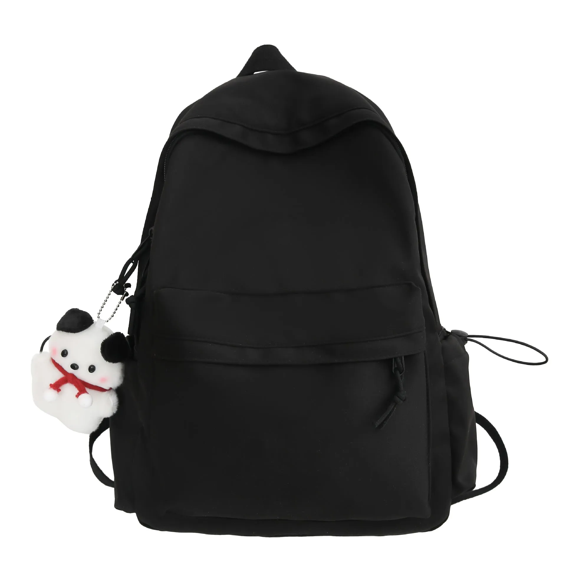 Japanese Schoolbag Female College Student Korean Ins Large Capacity Simple Solid Color Backpack Junior High School Boys Backpack