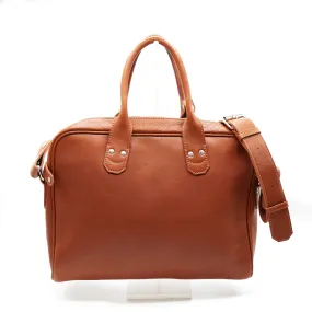 Juhana Laptop Pocket Bag Cognac