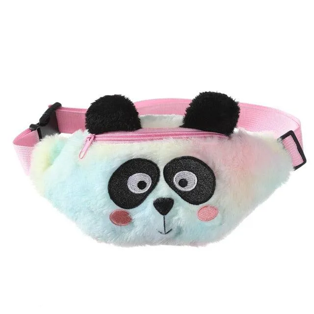 Kawaii Panda/Unicorn Plush Fanny Pack - Kawaii Bag