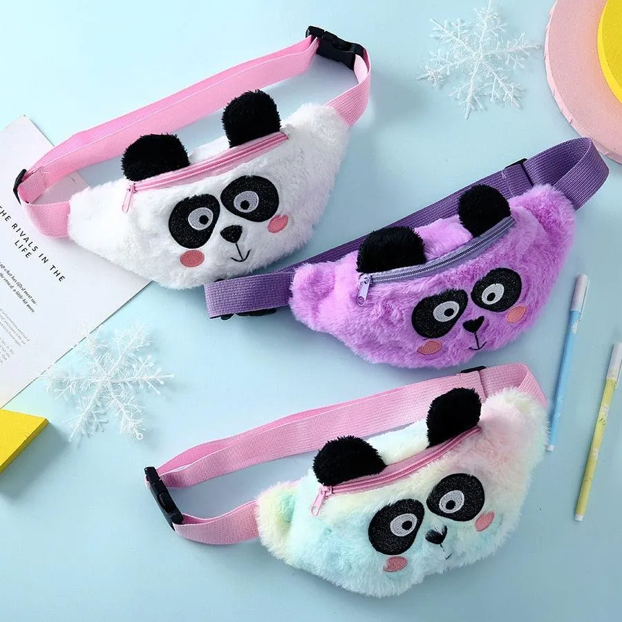 Kawaii Panda/Unicorn Plush Fanny Pack - Kawaii Bag