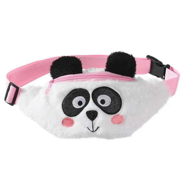 Kawaii Panda/Unicorn Plush Fanny Pack - Kawaii Bag