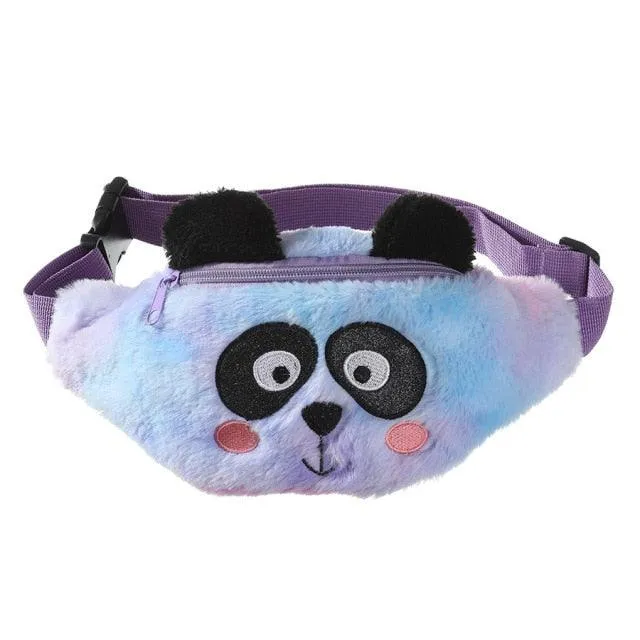 Kawaii Panda/Unicorn Plush Fanny Pack - Kawaii Bag