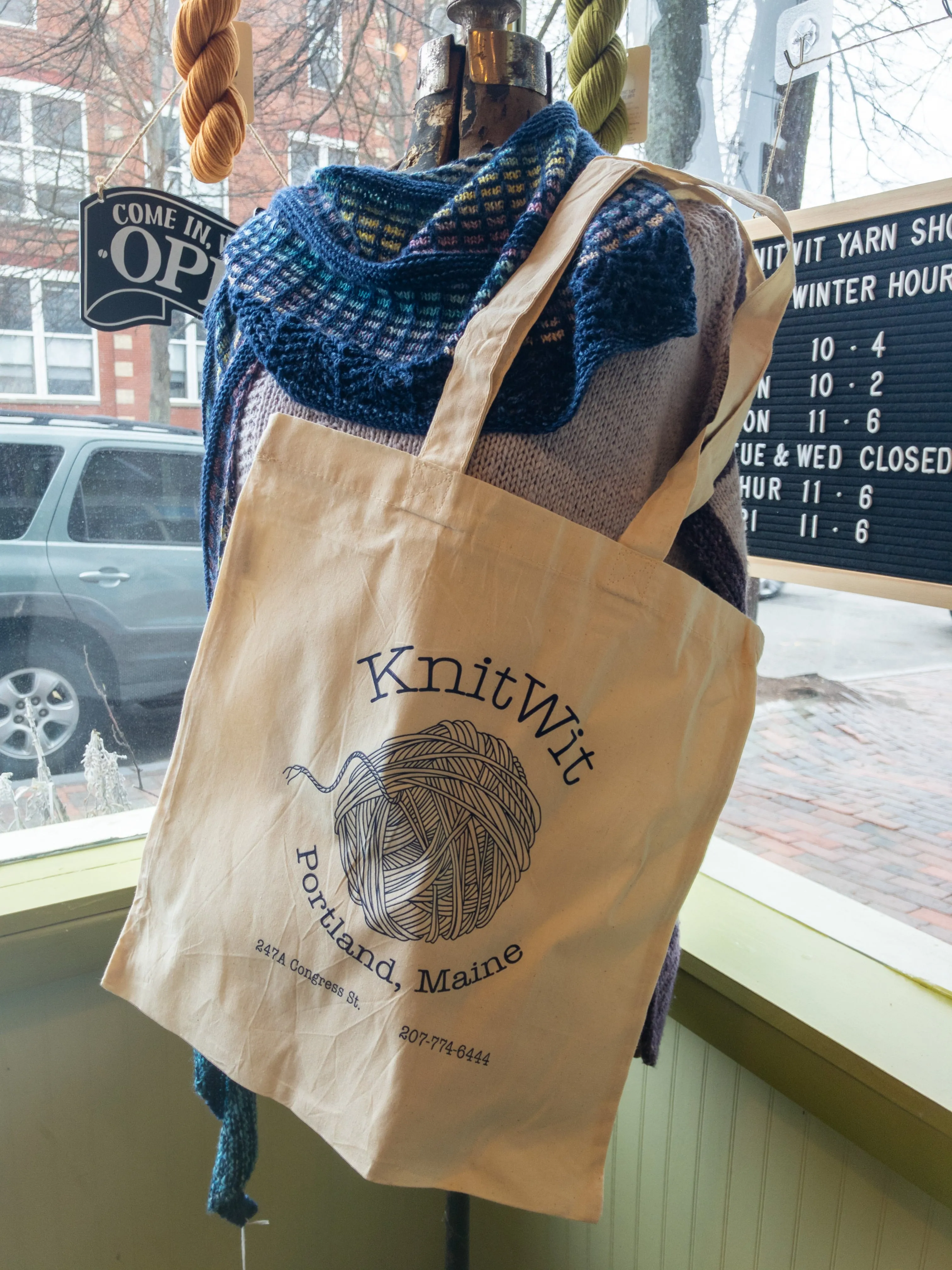 KnitWit Shop Bag