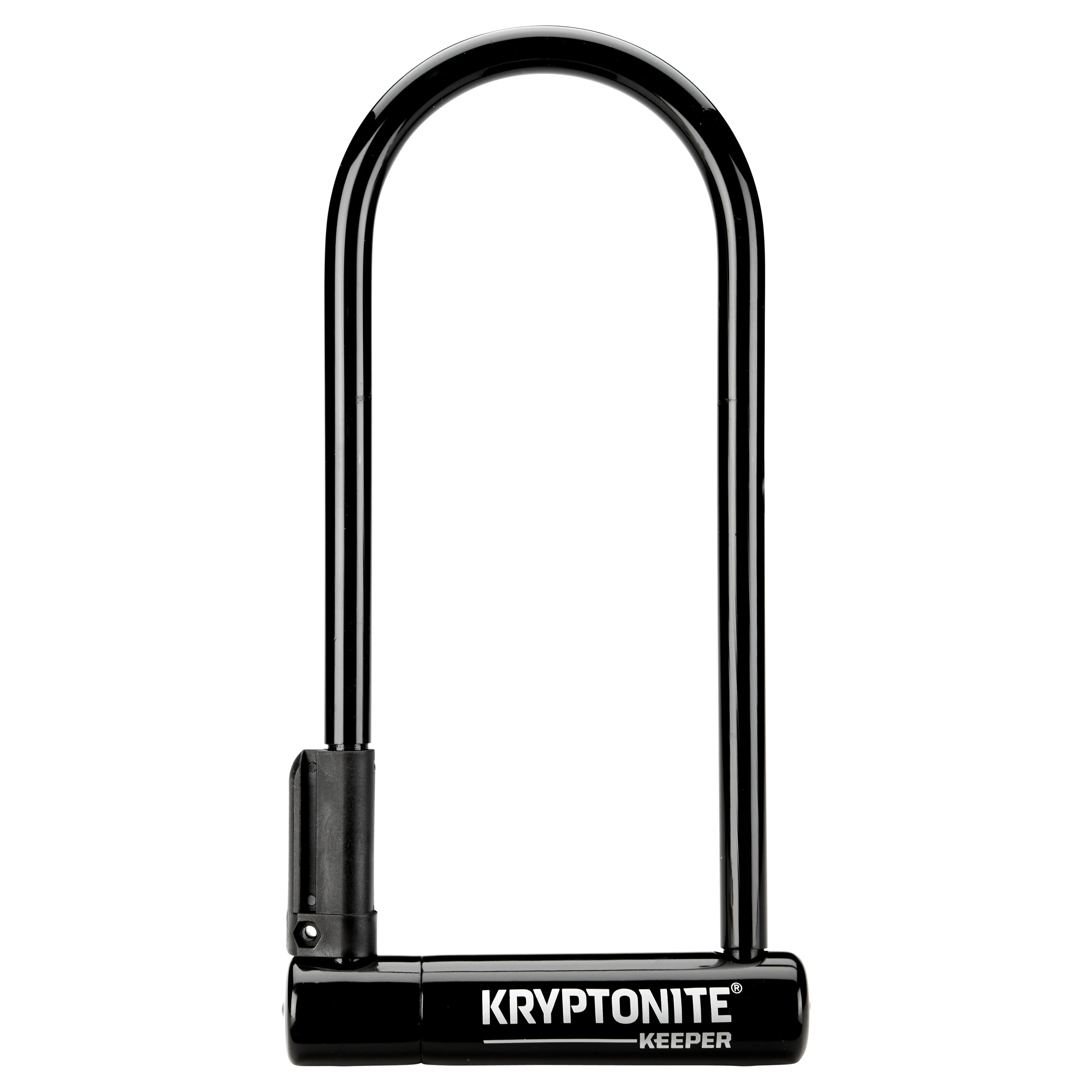 Kryptonite Keeper 12 LS U-Lock w/ side mount, Snap-in Bracket (4"x10") -Live4Bikes