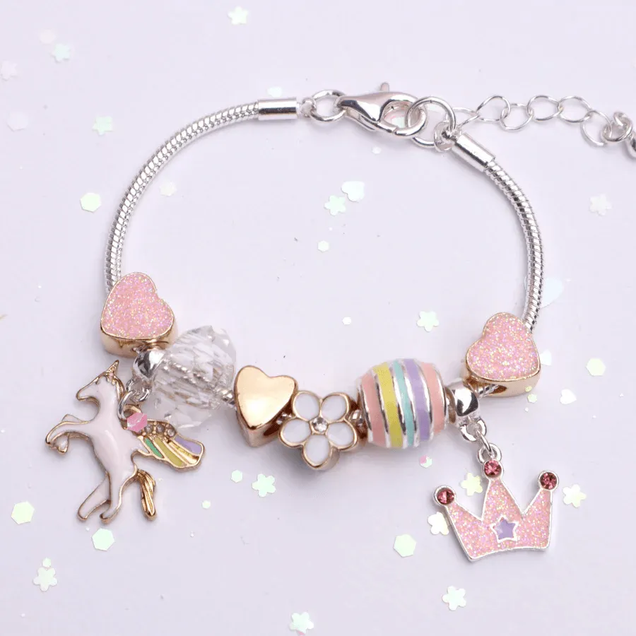 Lauren Hinkley Celestial Unicorn Charm Bracelet