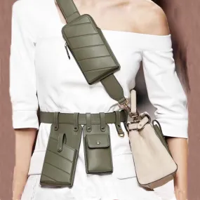 Leather Waist Belt Bag