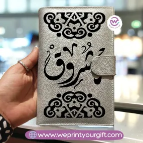 Leather Wallet for Women-Arabic Names