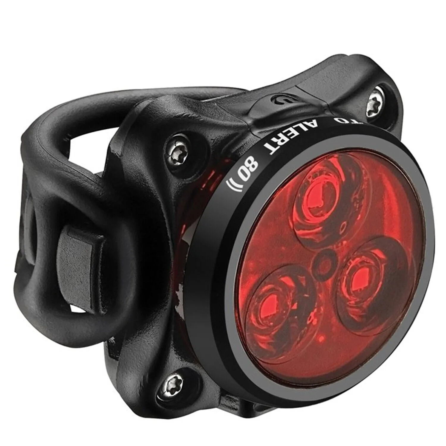 Lezyne Zecto Alert Drive Rear LED Bike Light Taillight, Black