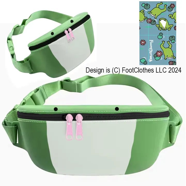 LIMITED Hoppy Days Frog Fanny Pack