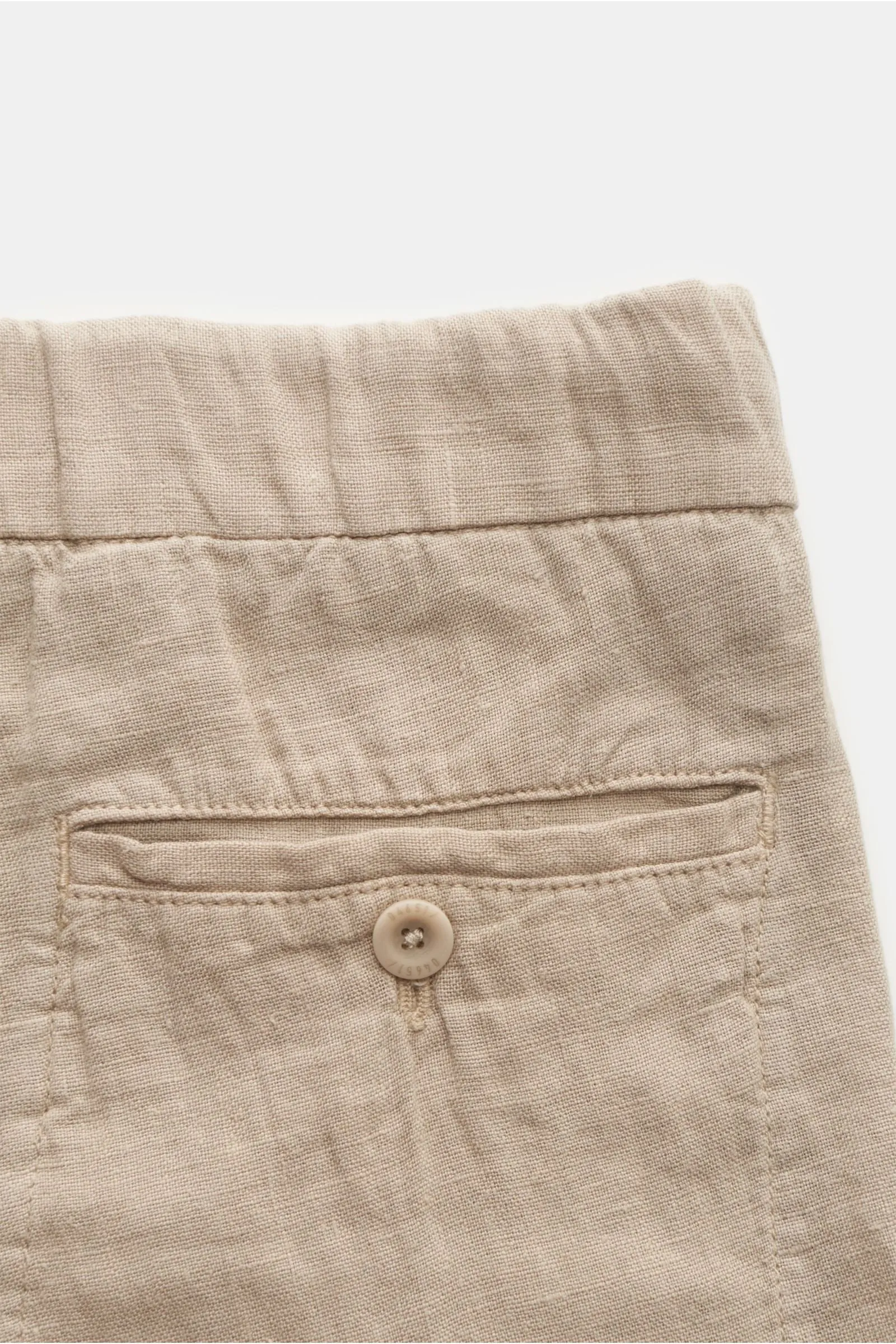 Lined Bermuda Shorts | Flax