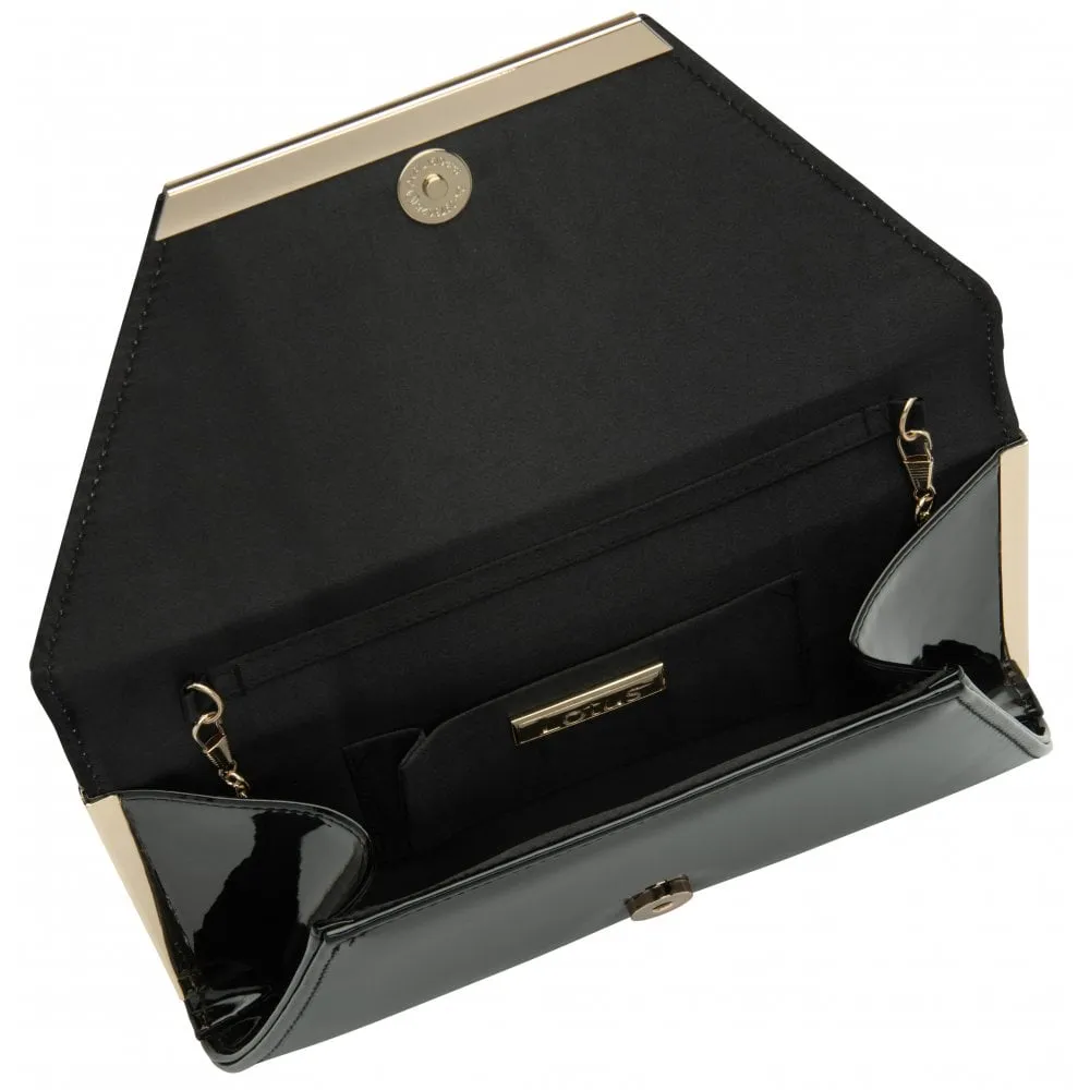 Lotus Martha ULG057 Black Patent bag