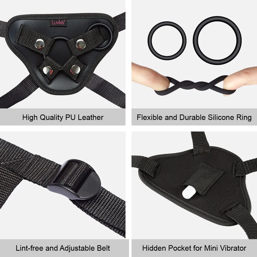 Luvkis Strap On Harness for Dildo Penis Wearable