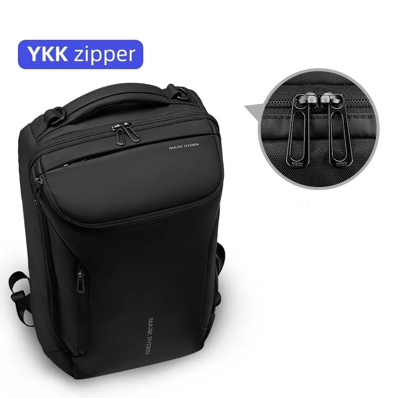 Mark Ryden YKK Zipper Equipped 15.6 Inch Anti Theft USB Charging Laptop Backpack