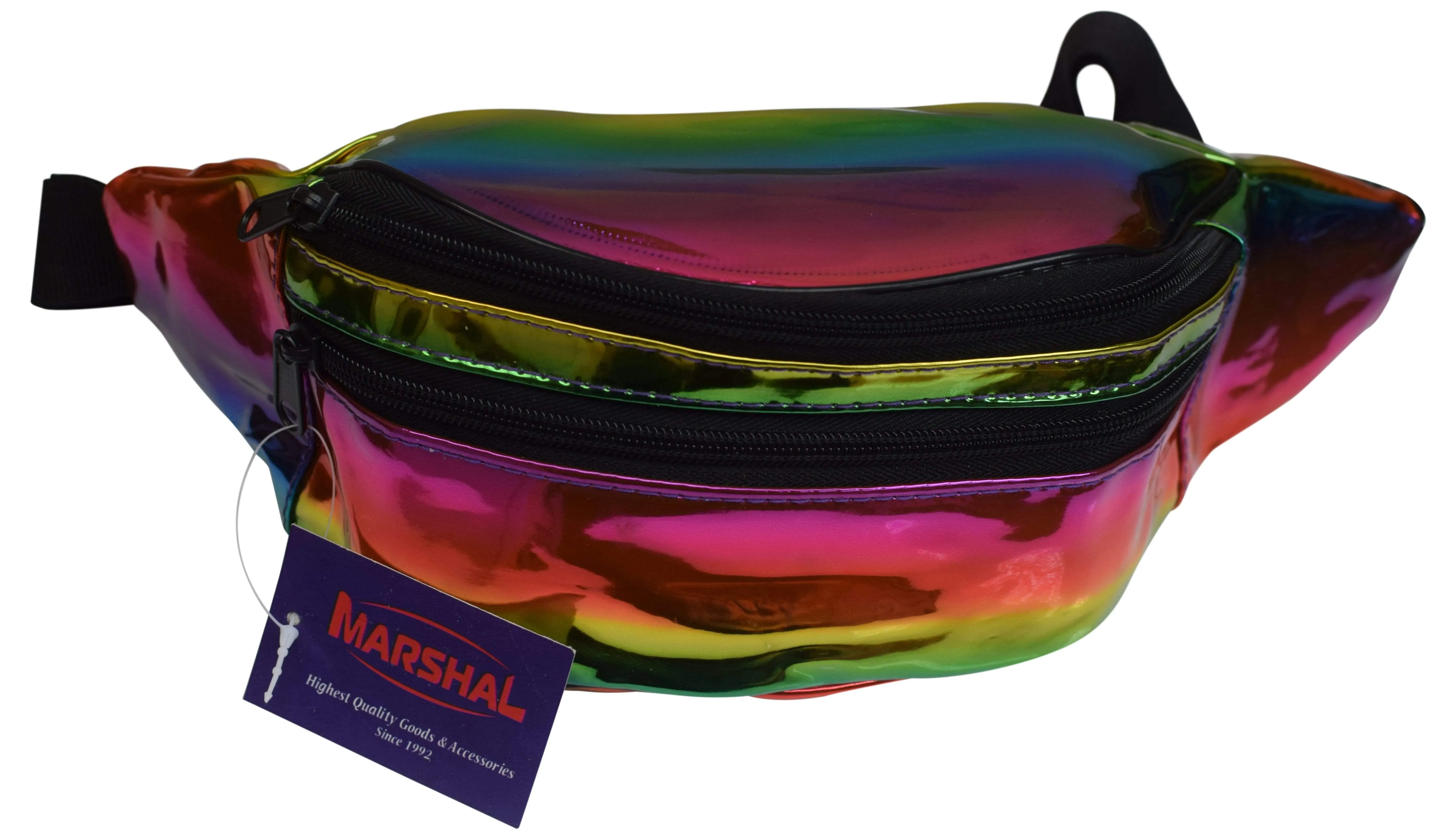 Marshal Holographic Rave Fanny Pack - Packs for festival women, men | Cute Fashion Waist Bag Belt Bags