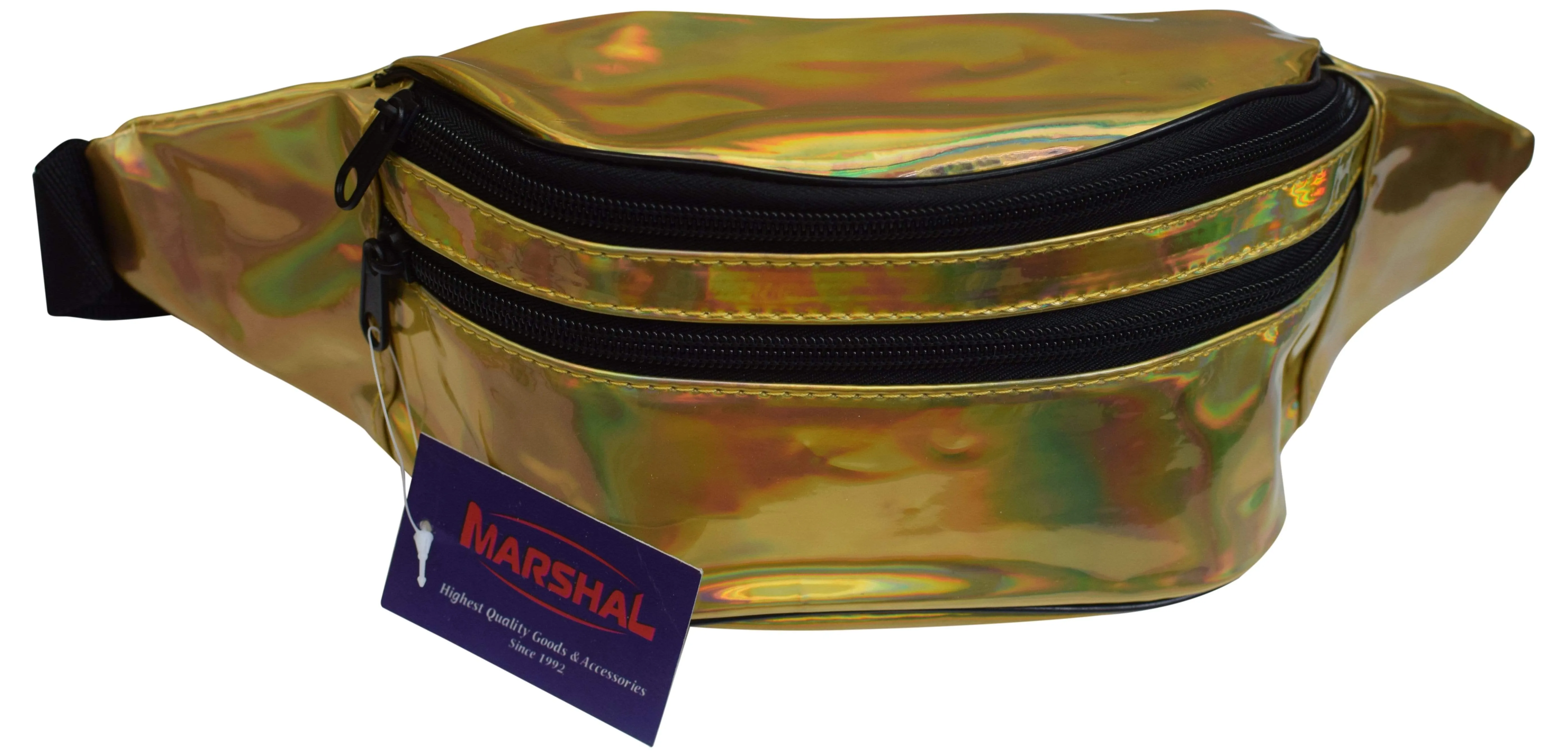 Marshal Holographic Rave Fanny Pack - Packs for festival women, men | Cute Fashion Waist Bag Belt Bags