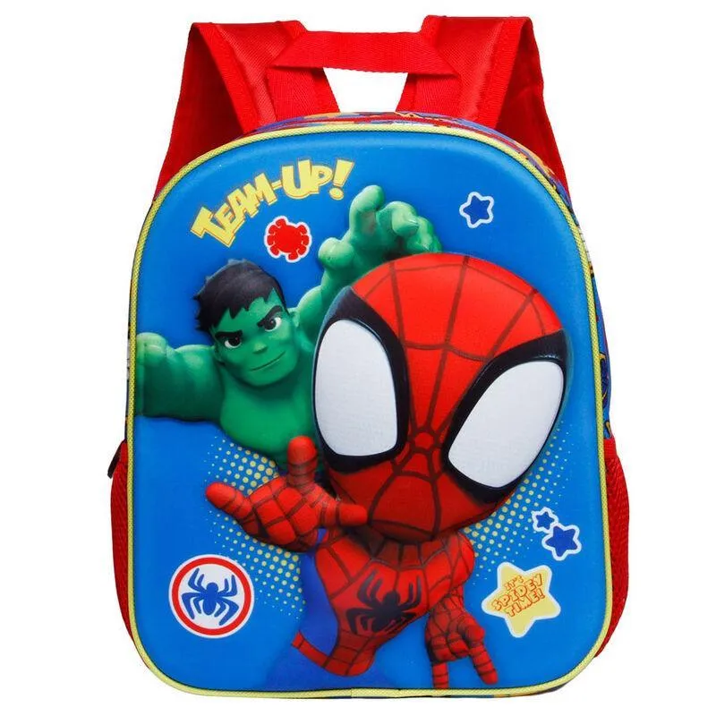 Marvel Spiderman & His Amazing Friends Team 3D Backpack 31cm