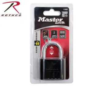 Master Lock 178D Set Your Own Combination Padlock