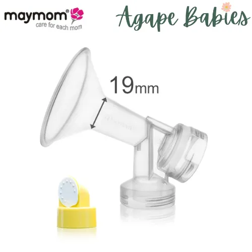 Maymom Breastshield (Flange) With Valve/Membrane For Medela - 19/21/24/27/30 Mm