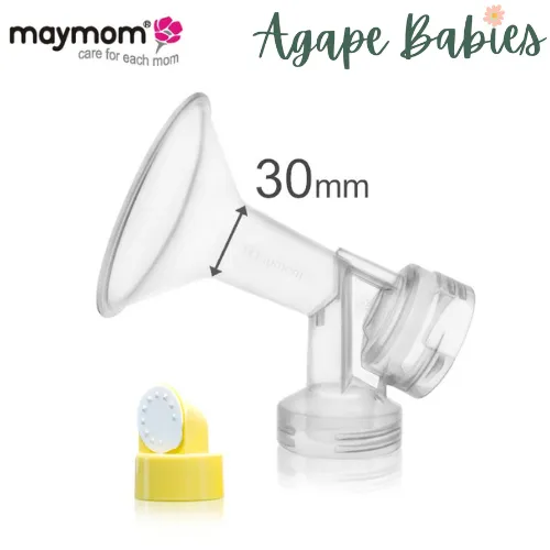 Maymom Breastshield (Flange) With Valve/Membrane For Medela - 19/21/24/27/30 Mm