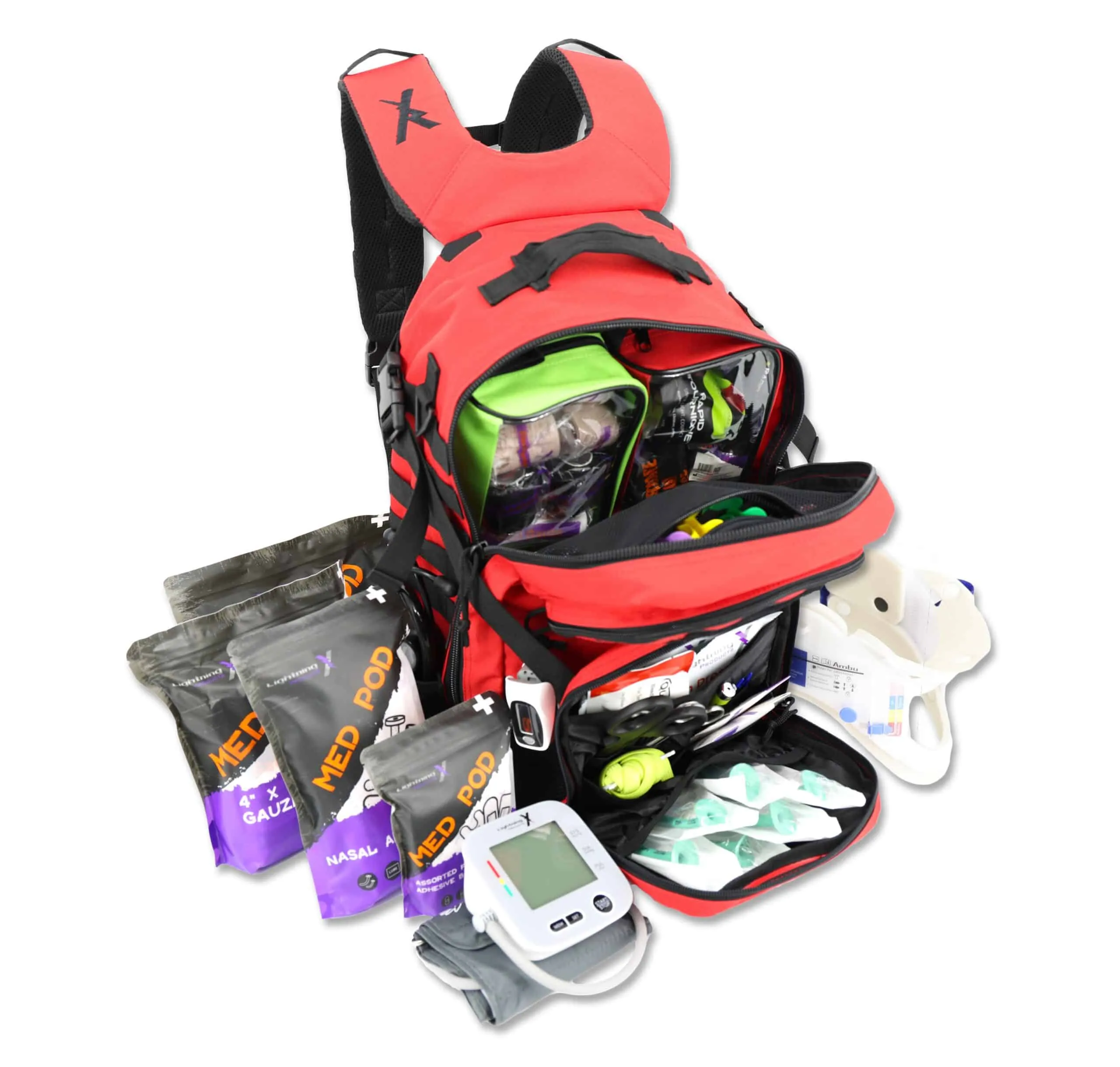 MED-TAC First Response Backpack Kit