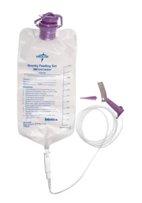 Medline Gravity Feeding Set -Case of 30