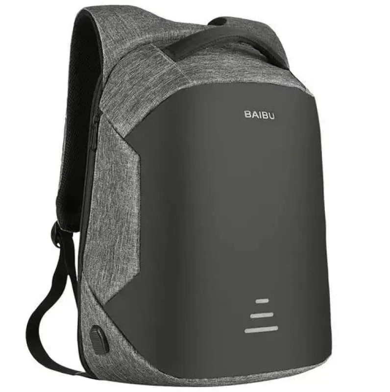 Men's Anti-theft Laptop Backpack with Usb Charging Port