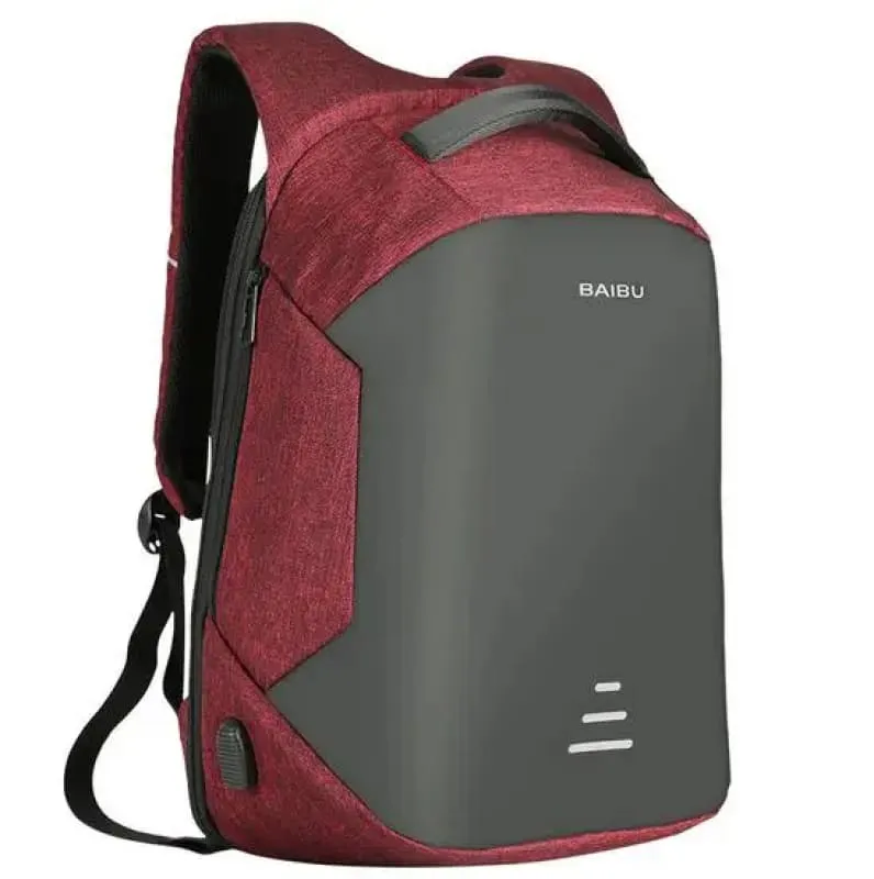 Men's Anti-theft Laptop Backpack with Usb Charging Port