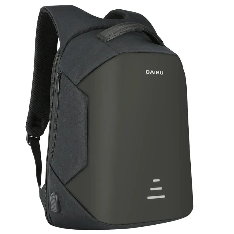 Men's Anti-theft Laptop Backpack with Usb Charging Port