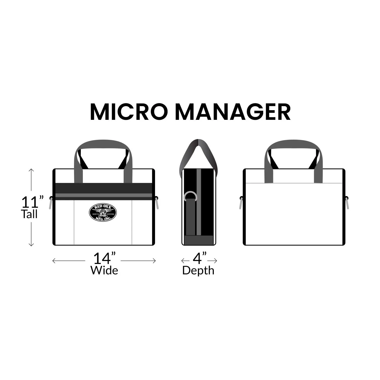 Micro Manager Tablet Briefcase