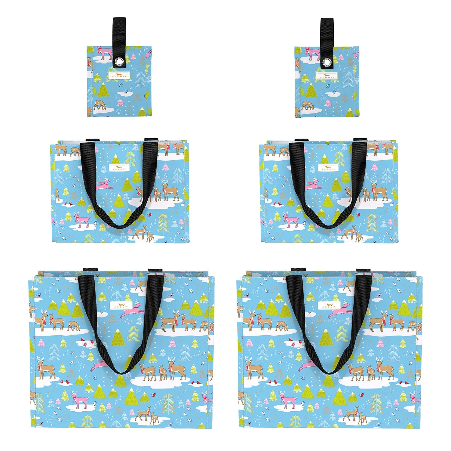 Mixed Gift Bag Set (Set of 6)