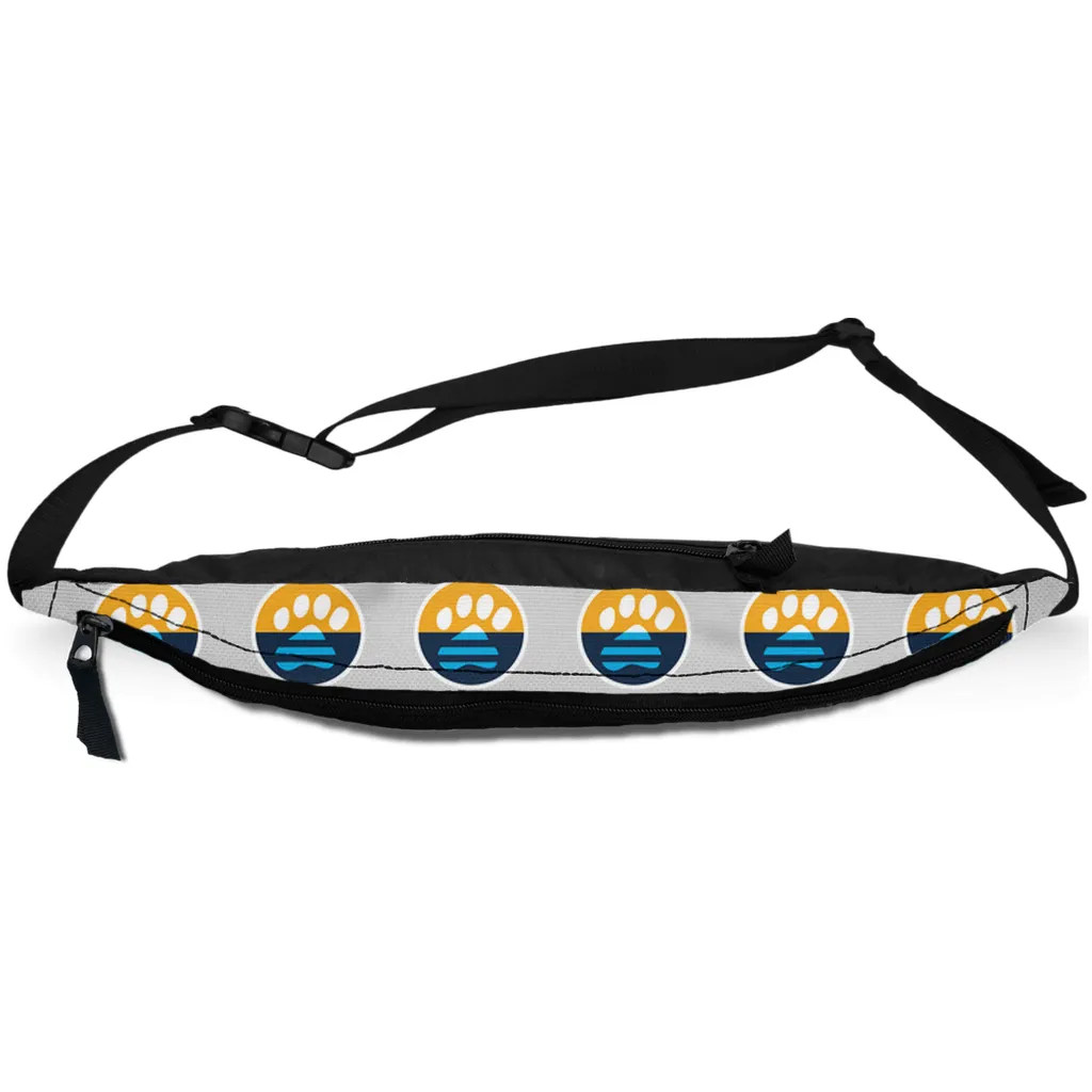 MKE Flag Paw Fanny Pack