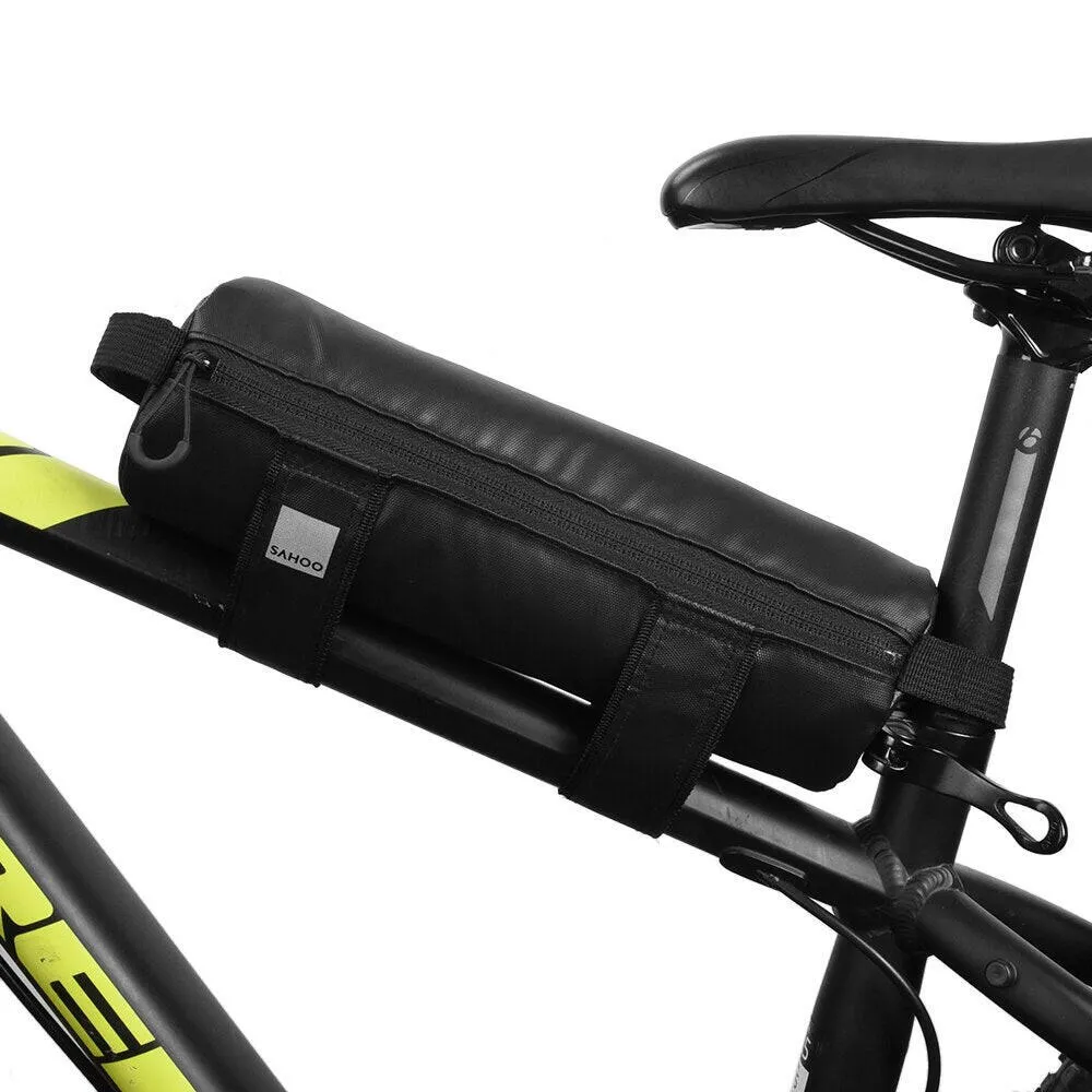 MTB Bike Handlebar Bag Cycling Top Tube Bag Bike Bicycle Front Frame Bag Cycling Strap-on Storage Bag Bicycle Accessoriescase