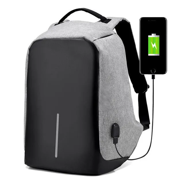 Multifunction USB charging BackpacksTravel backpack Anti Theft Bag