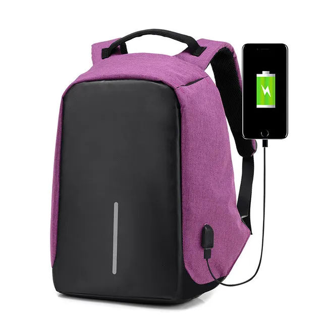 Multifunction USB charging BackpacksTravel backpack Anti Theft Bag