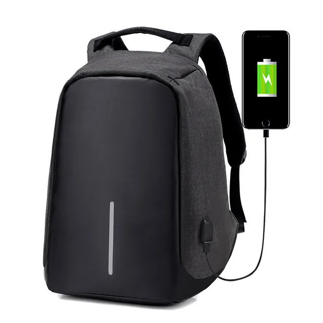 Multifunction USB charging BackpacksTravel backpack Anti Theft Bag