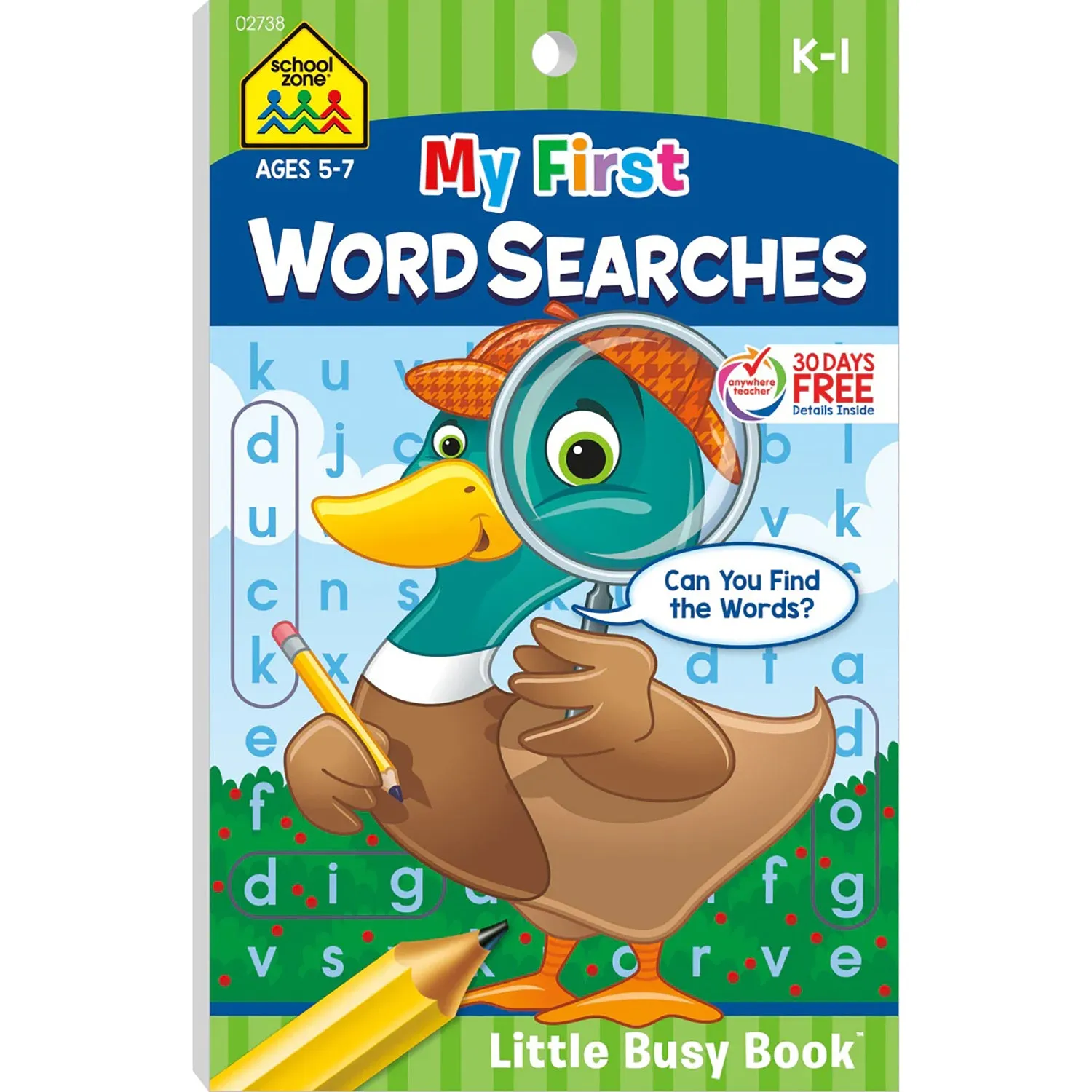 My First Word Searches Workbook 02738